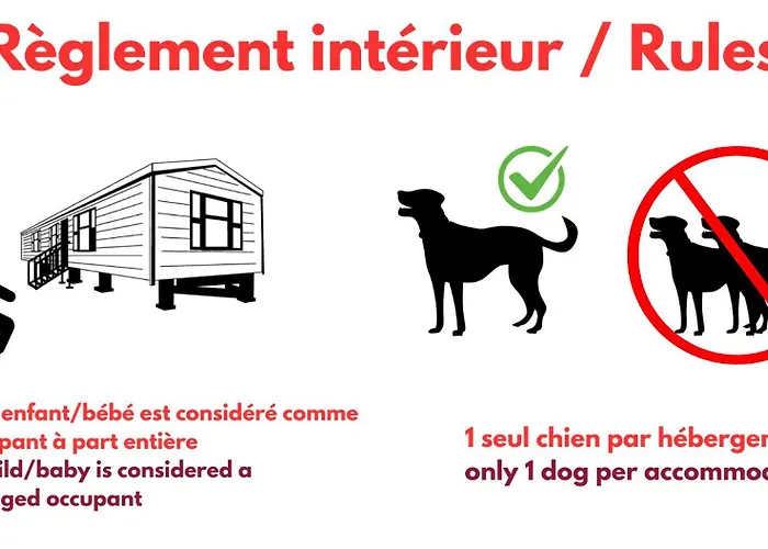 캠프장 Les Pres Du Roi *